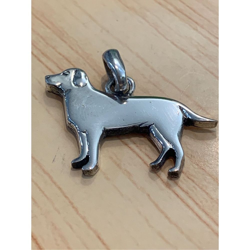 .925 Labrador Sterling Silver Jewelry Charm #family dog